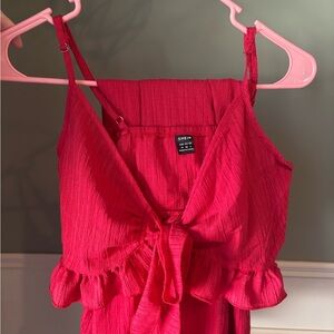 SHEIN Red Summer SET